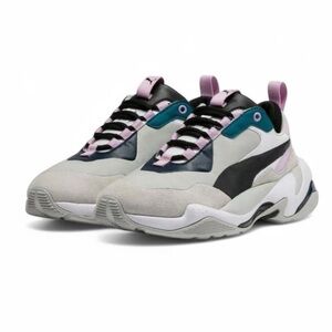 PUMA THUNDER RIVE DROITE women's sneaker in grey blue purple
